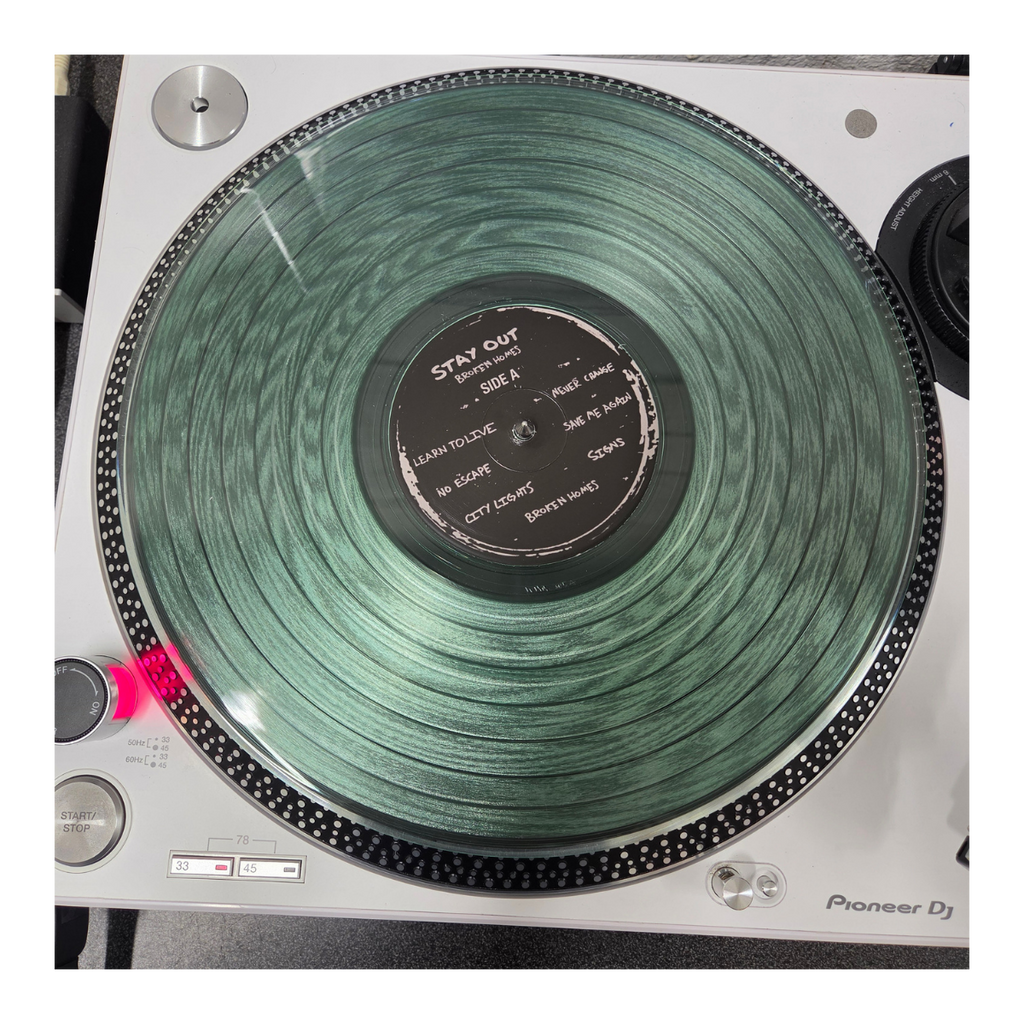 Broken Homes Vinyl LP (Coke Bottle Clear)