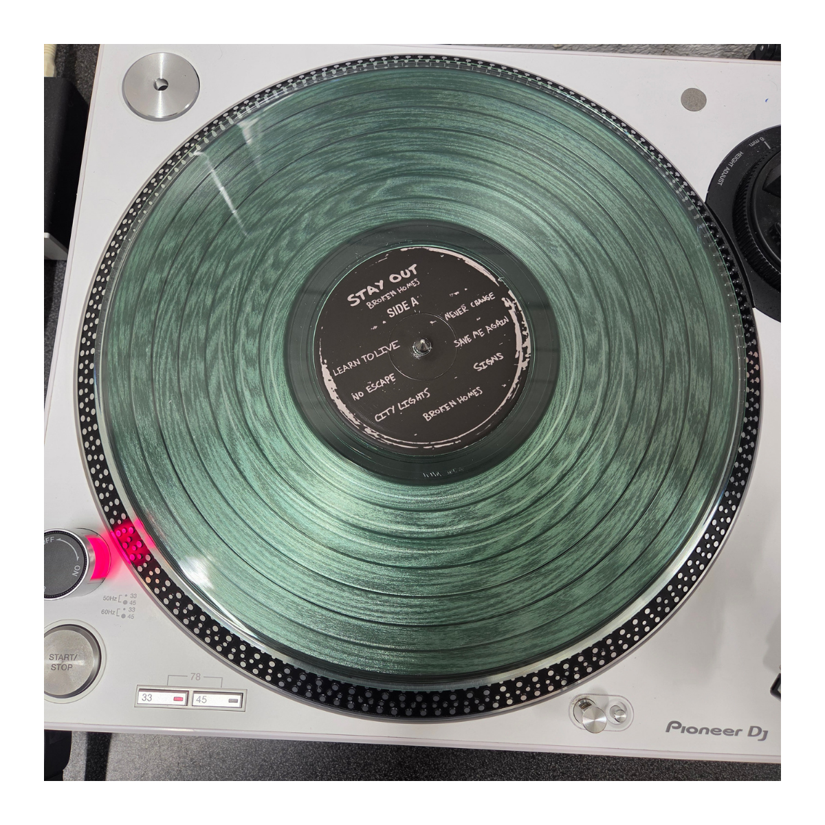 Broken Homes Vinyl LP (Coke Bottle Clear)