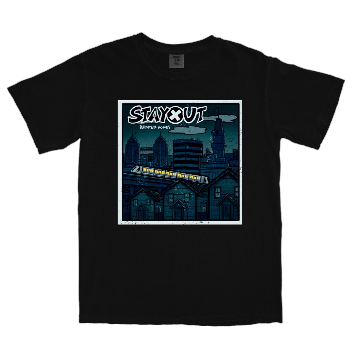 Stay Out Broken Homes Cover Tee