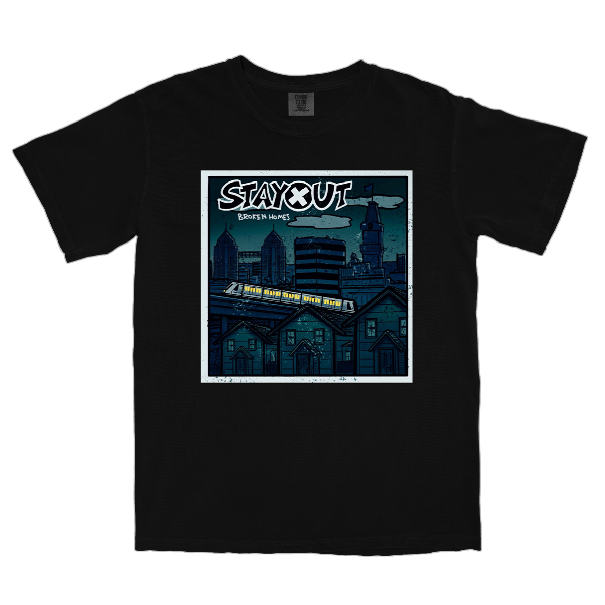 Stay Out Broken Homes Cover Tee