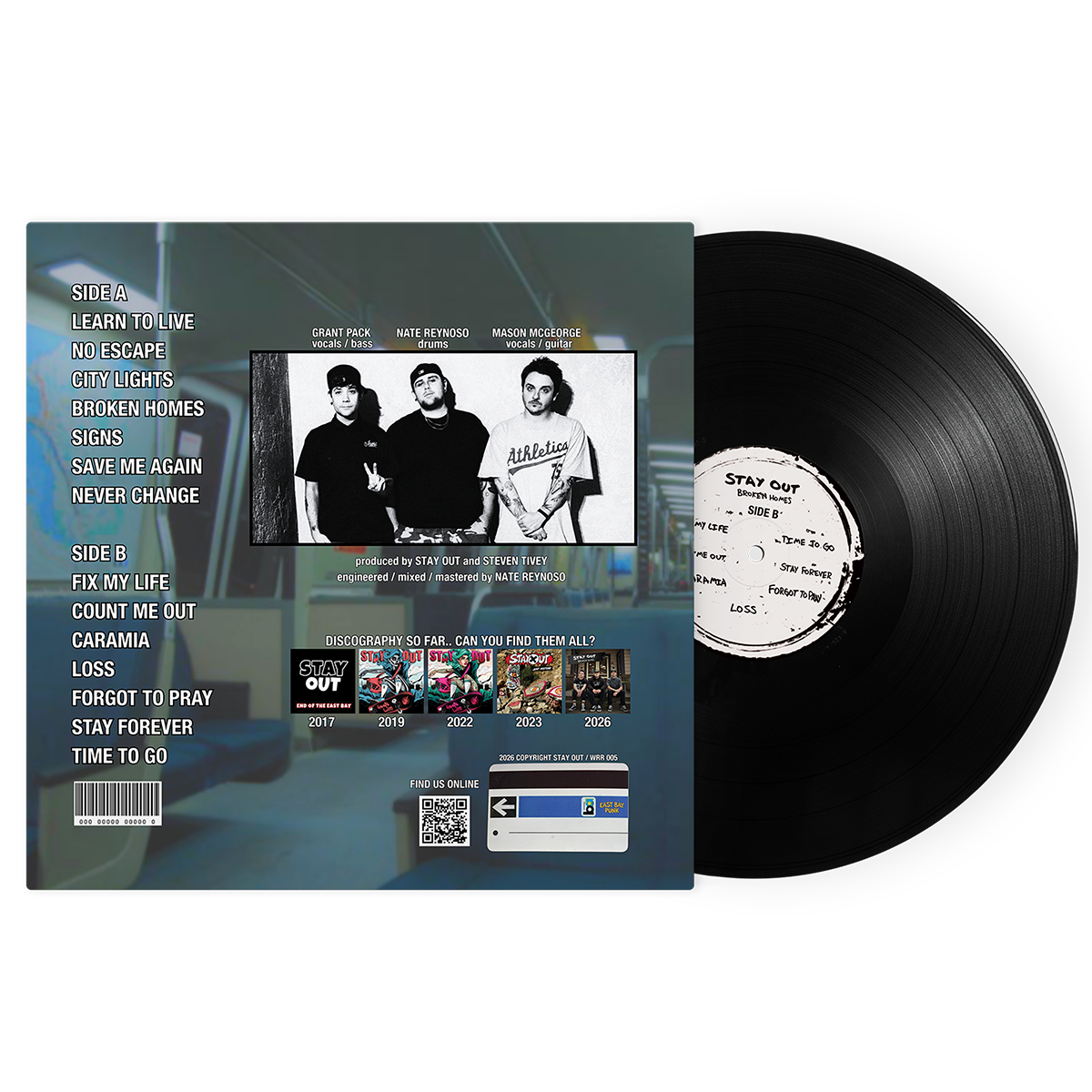 Broken Homes Vinyl LP