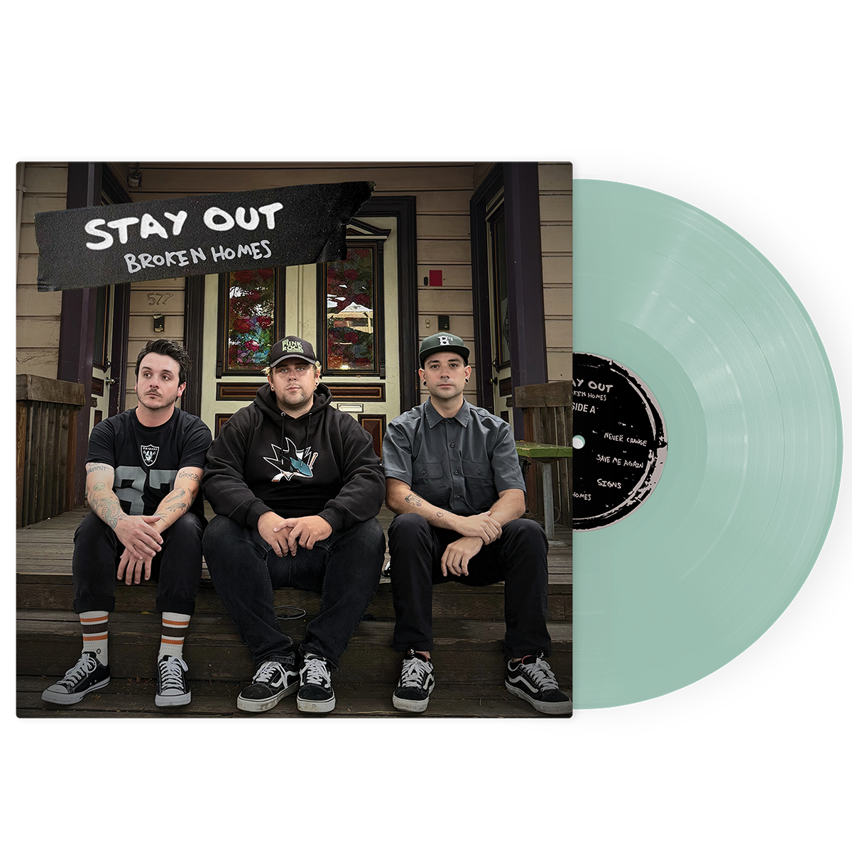 Broken Homes Vinyl LP (Coke Bottle Clear)