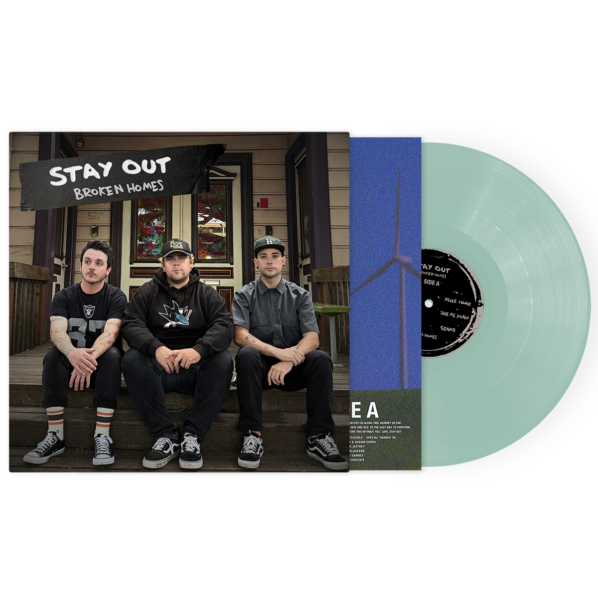Broken Homes Vinyl LP (Coke Bottle Clear)